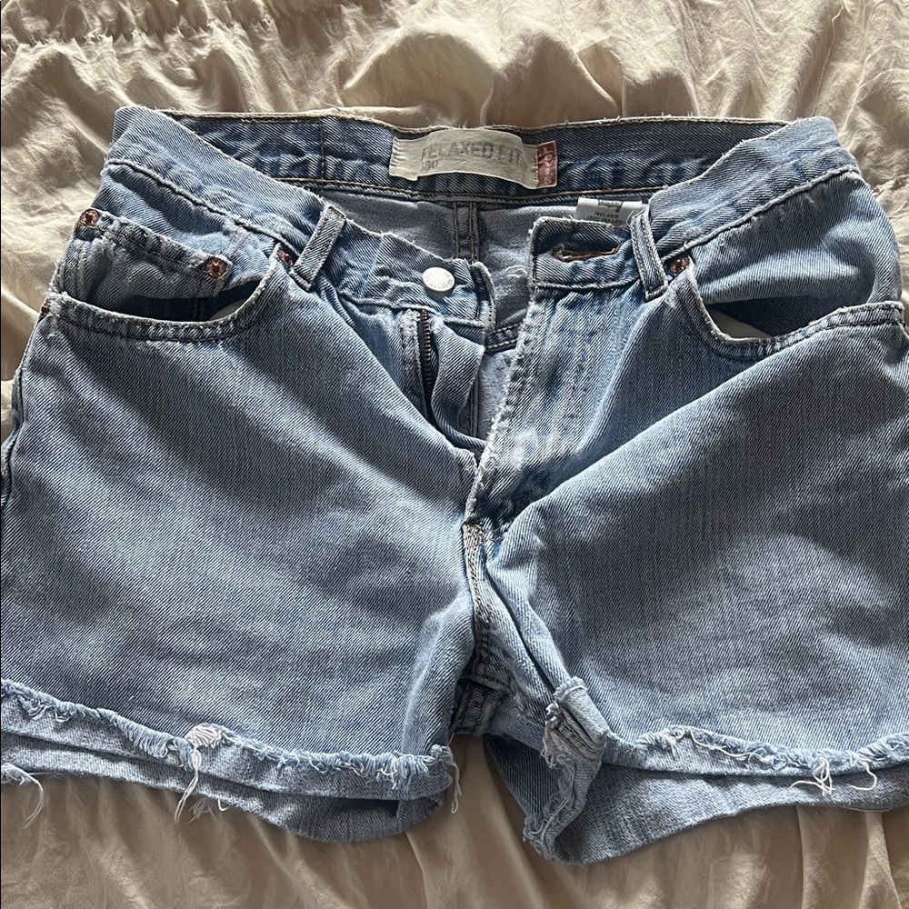 Levi's Classic Blue Jean Shorts